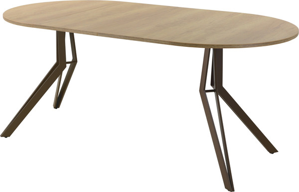 Изображение товара Обеденный стол AMC Elite / Е21(800) D1 (коричневый/дуб небраска натур)