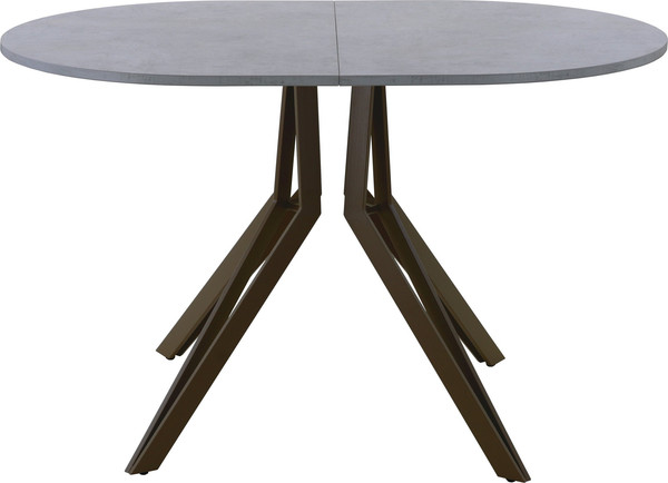 Изображение товара Обеденный стол AMC Elite / Е21(1200) D3 (коричневый/бетон чикаго светло-серый)