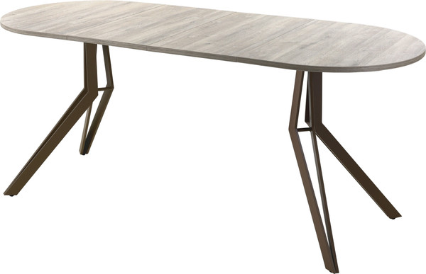 Изображение товара Обеденный стол AMC Elite / Е21(1200) D3 (коричневый/дуб уайт-ривер песочно-бежевый)