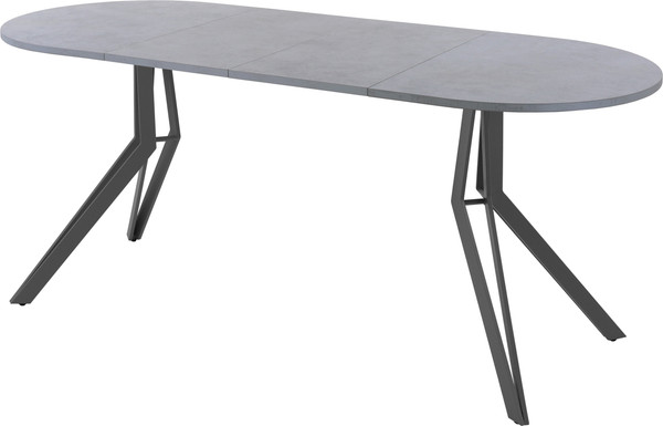 Изображение товара Обеденный стол AMC Elite / Е21(1200) D3 (графит/бетон чикаго светло-серый)