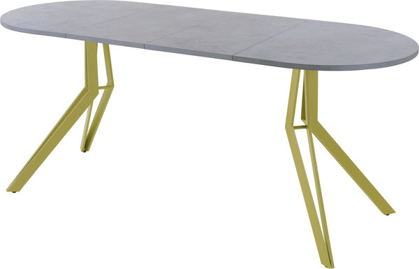 Изображение товара Обеденный стол AMC Elite / Е21(1200) D3 (золото/бетон чикаго светло-серый)