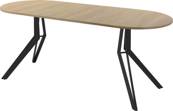 Изображение товара Обеденный стол AMC Elite / Е21(1100) D3 (черный/дуб небраска натур)