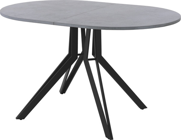 Изображение товара Обеденный стол AMC Elite / Е21(1100) D3 (черный/бетон чикаго светло-серый)