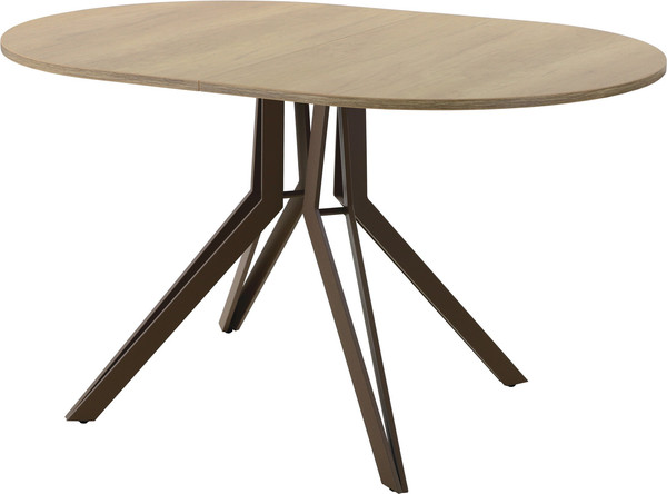 Изображение товара Обеденный стол AMC Elite / Е21(1100) D3 (коричневый/дуб небраска натур)