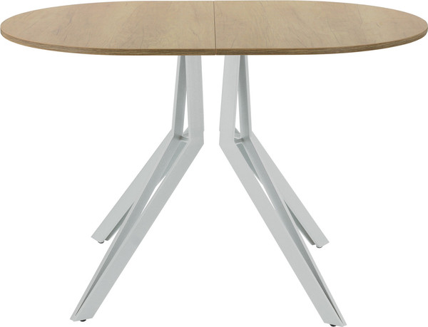 Изображение товара Обеденный стол AMC Elite / Е21(1100) D3 (серебро/дуб небраска натур)