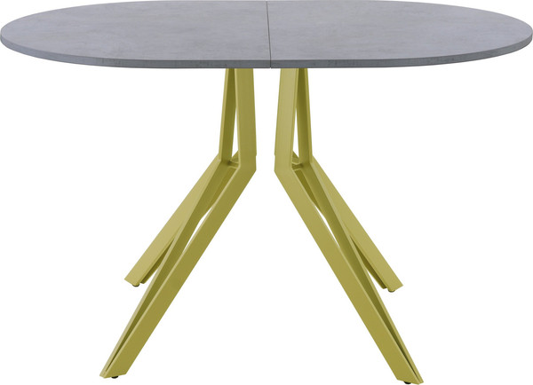 Изображение товара Обеденный стол AMC Elite / Е21(1100) D3 (золото/бетон чикаго светло-серый)
