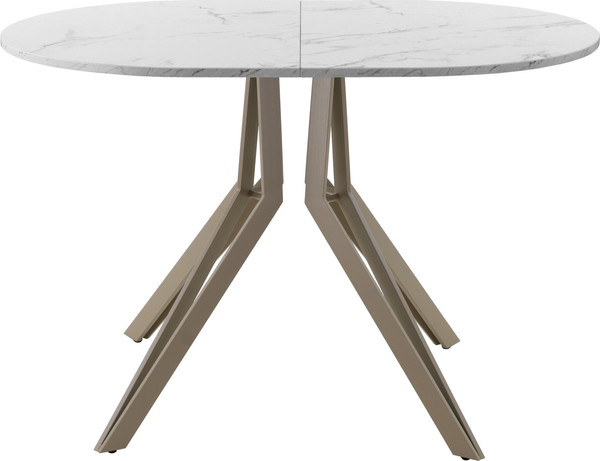 Изображение товара Обеденный стол AMC Elite / Е21(1100) D3 (капучино/мрамор кристалл)