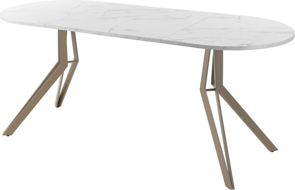 Изображение товара Обеденный стол AMC Elite / Е21(1100) D3 (капучино/мрамор кристалл)