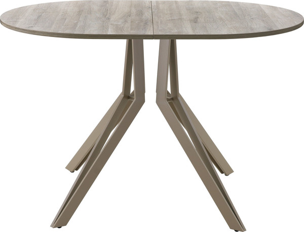 Изображение товара Обеденный стол AMC Elite / Е21(1100) D3 (капучино/дуб уайт-ривер песочно-бежевый)