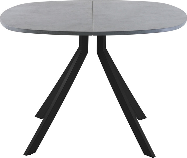 Изображение товара Обеденный стол AMC Elite / Е18(900) D7 (черный/бетон чикаго светло-серый)