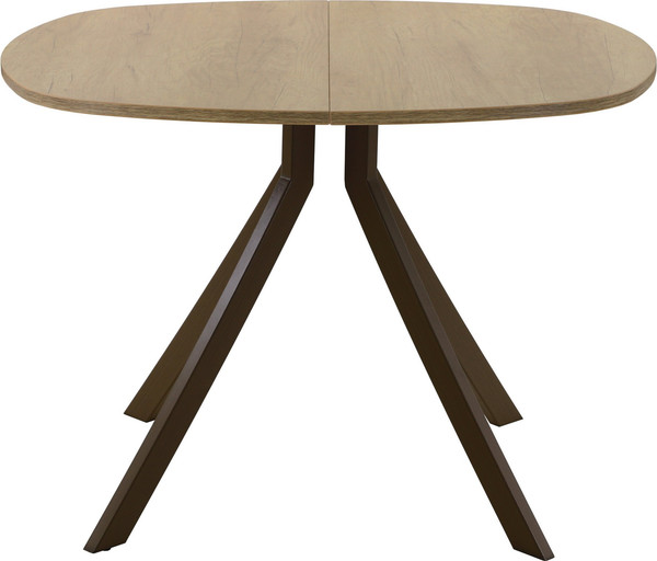 Изображение товара Обеденный стол AMC Elite / Е18(900) D7 (коричневый/дуб небраска натур)