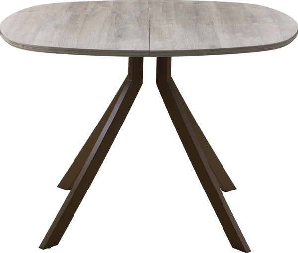 Изображение товара Обеденный стол AMC Elite / Е18(900) D7 (коричневый/дуб уайт-ривер песочно-бежевый)