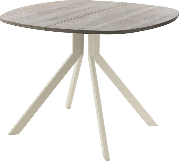 Изображение товара Обеденный стол AMC Elite / Е18(900) D7 (бежевый/дуб уайт-ривер песочно-бежевый)