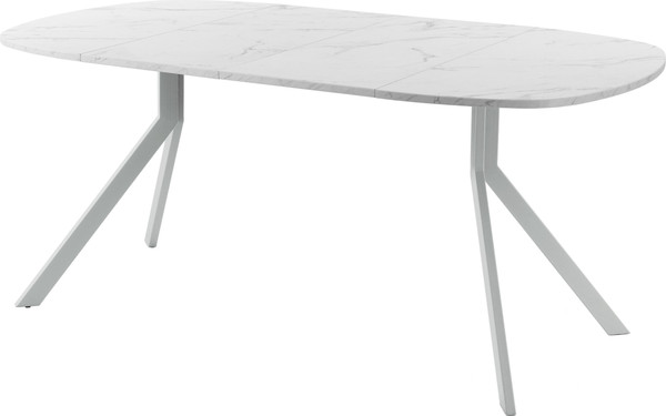 Изображение товара Обеденный стол AMC Elite / Е18(900) D7 (серебро/мрамор кристалл)