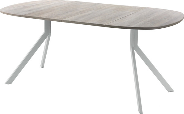 Изображение товара Обеденный стол AMC Elite / Е18(900) D7 (серебро/дуб уайт-ривер песочно-бежевый)