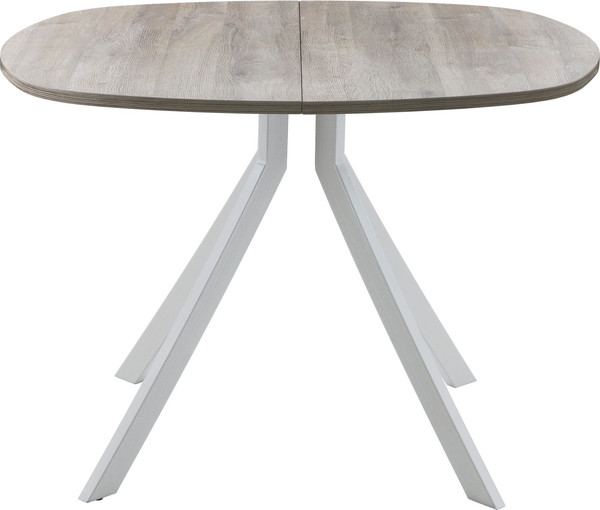 Изображение товара Обеденный стол AMC Elite / Е18(900) D7 (серебро/дуб уайт-ривер песочно-бежевый)