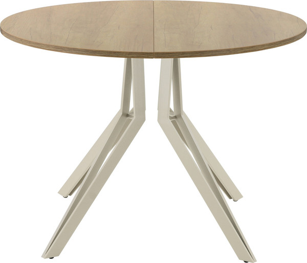 Изображение товара Обеденный стол AMC Elite / Е21(800) D1 (бежевый/дуб небраска натур)