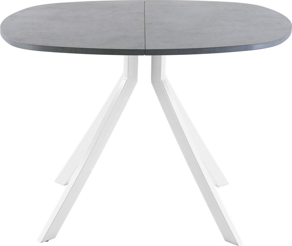 Изображение товара Обеденный стол AMC Elite / Е18(900) D7 (белый/бетон чикаго светло-серый)