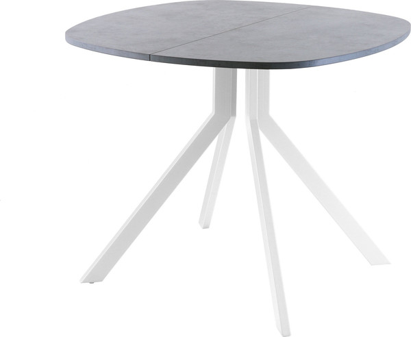 Изображение товара Обеденный стол AMC Elite / Е18(900) D7 (белый/бетон чикаго светло-серый)