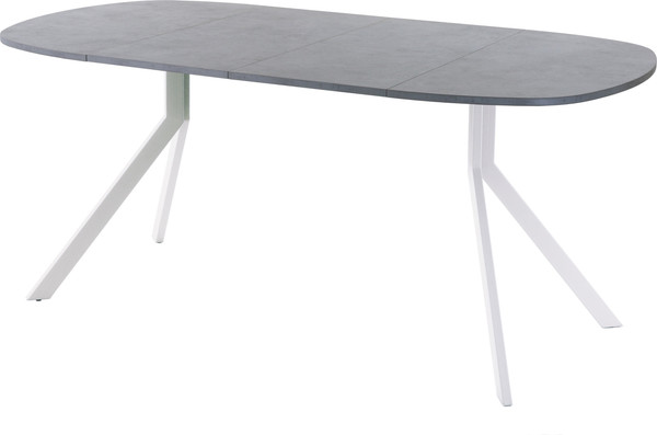 Изображение товара Обеденный стол AMC Elite / Е18(900) D7 (белый/бетон чикаго светло-серый)