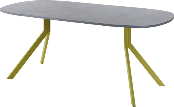 Изображение товара Обеденный стол AMC Elite / Е18(900) D7 (золото/бетон чикаго светло-серый)