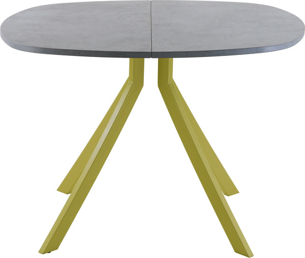 Изображение товара Обеденный стол AMC Elite / Е18(900) D7 (золото/бетон чикаго светло-серый)