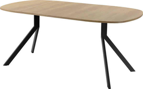 Изображение товара Обеденный стол AMC Elite / Е18(800) D7 (черный/дуб небраска натур)