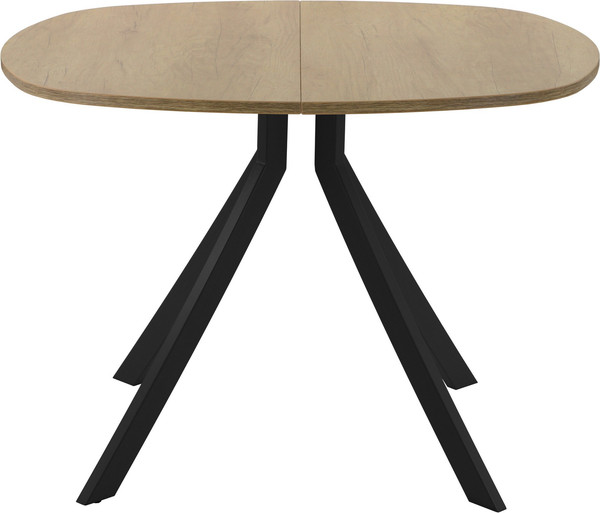 Изображение товара Обеденный стол AMC Elite / Е18(800) D7 (черный/дуб небраска натур)