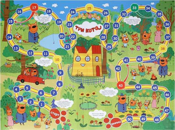 Изображение товара Настольная игра Умные игры Три кота / 2725154