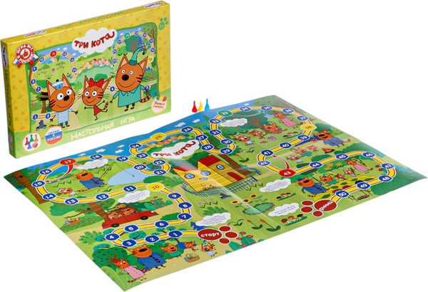 Изображение товара Настольная игра Умные игры Три кота / 2725154