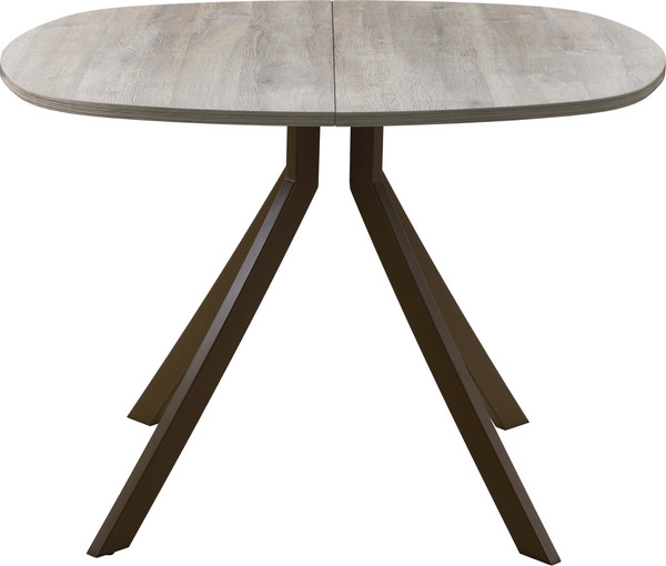 Изображение товара Обеденный стол AMC Elite / Е18(800) D7 (коричневый/дуб уайт-ривер песочно-бежевый)