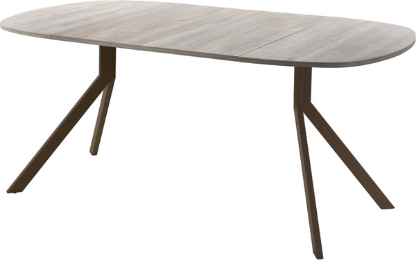 Изображение товара Обеденный стол AMC Elite / Е18(800) D7 (коричневый/дуб уайт-ривер песочно-бежевый)