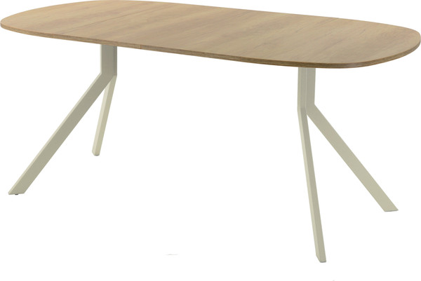 Изображение товара Обеденный стол AMC Elite / Е18(800) D7 (бежевый/дуб небраска натур)