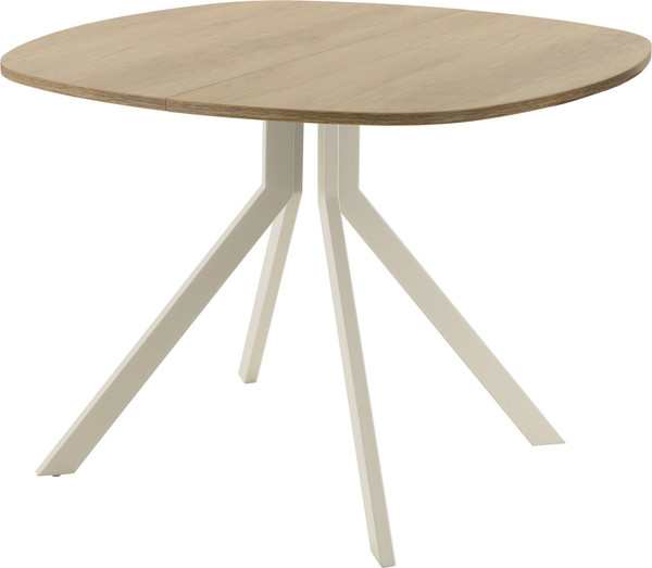 Изображение товара Обеденный стол AMC Elite / Е18(800) D7 (бежевый/дуб небраска натур)