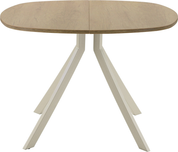 Изображение товара Обеденный стол AMC Elite / Е18(800) D7 (бежевый/дуб небраска натур)