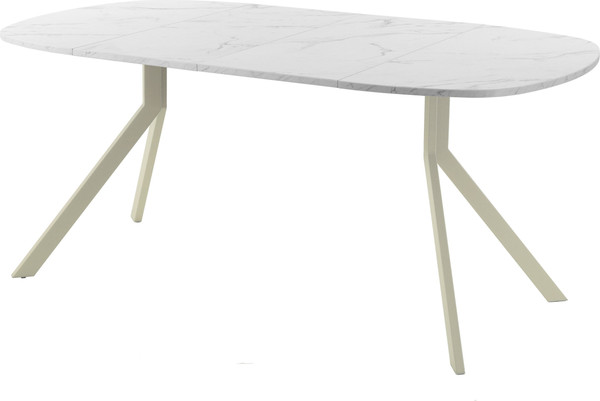 Изображение товара Обеденный стол AMC Elite / Е18(800) D7 (бежевый/мрамор кристалл)