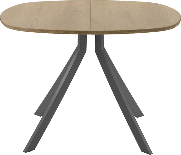 Изображение товара Обеденный стол AMC Elite / Е18(800) D7 (графит/дуб небраска натур)