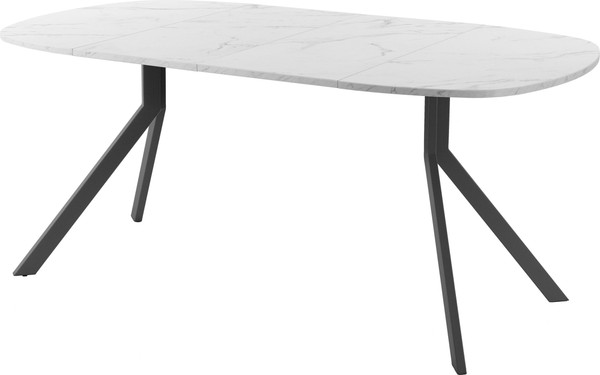 Изображение товара Обеденный стол AMC Elite / Е18(800) D7 (графит/мрамор кристалл)