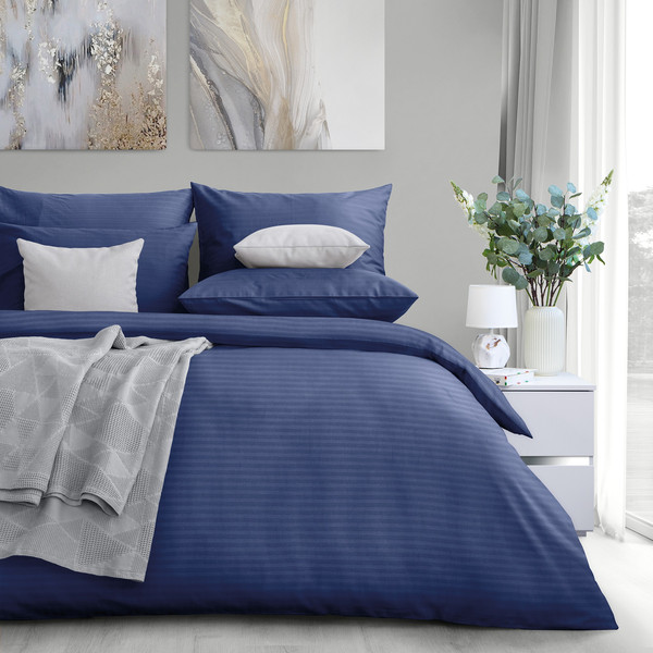 Изображение товара Простыня Verossa Stripe Indigo VRT рез 180/200/30 70004 ST13 / 784518