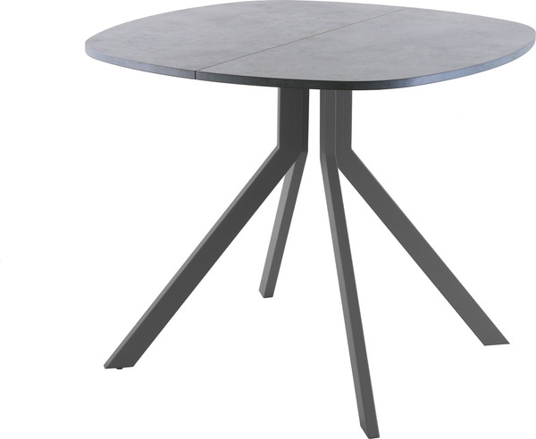 Изображение товара Обеденный стол AMC Elite / Е18(800) D7 ( графит/бетон чикаго светло-серый)