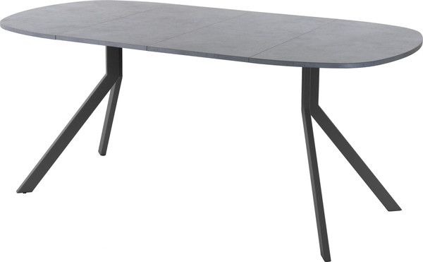 Изображение товара Обеденный стол AMC Elite / Е18(800) D7 ( графит/бетон чикаго светло-серый)
