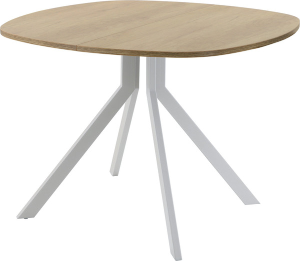 Изображение товара Обеденный стол AMC Elite / Е18(800) D7 (серебро/дуб небраска натур)