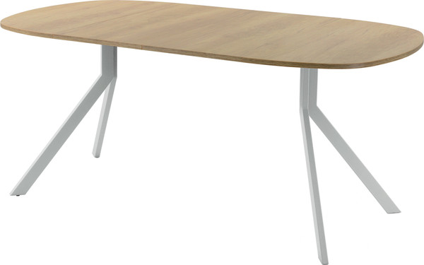 Изображение товара Обеденный стол AMC Elite / Е18(800) D7 (серебро/дуб небраска натур)