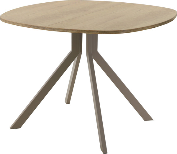 Изображение товара Обеденный стол AMC Elite / Е18(800) D7 (капучино/дуб небраска натур)