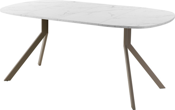Изображение товара Обеденный стол AMC Elite / Е18(800) D7 (капучино/мрамор кристалл)