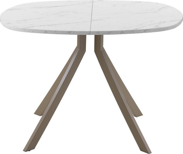 Изображение товара Обеденный стол AMC Elite / Е18(800) D7 (капучино/мрамор кристалл)