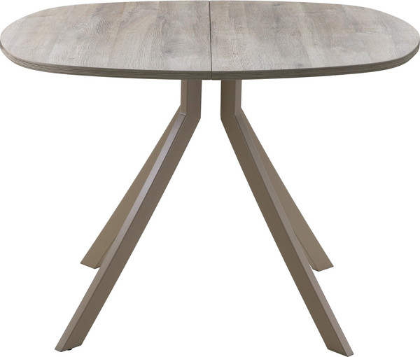 Изображение товара Обеденный стол AMC Elite / Е18(800) D7 (капучино/дуб уайт-ривер песочно-бежевый)