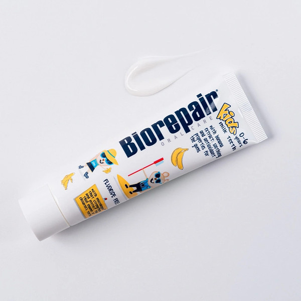 Изображение товара Зубная паста Biorepair Kids со вкусом банана (50мл)