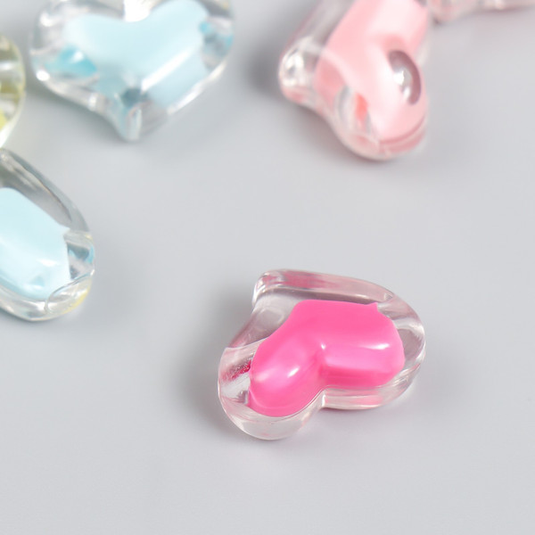 Изображение товара Набор бусин декоративных Арт Узор Сердца / 7674706