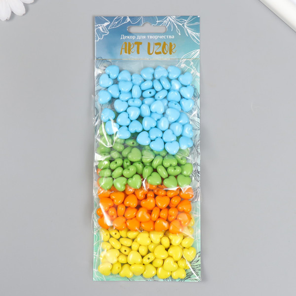 Изображение товара Набор бусин декоративных Арт Узор Летние цвета / 9468736